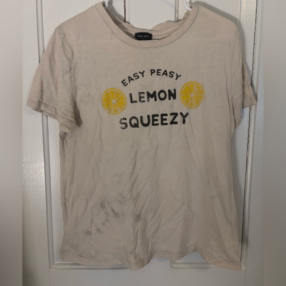 EASY PEASY LEMON SQUEEZY T SHIRT